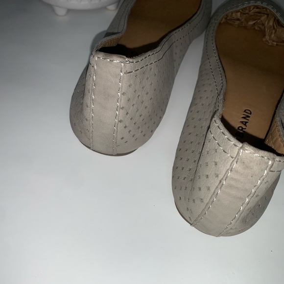 Lucky Brand Gray Leather Flats - Picture 4 of 6